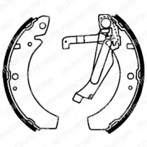 Тормозная колодка / накладка DELPHI для VW PASSAT Variant (33) 1.6