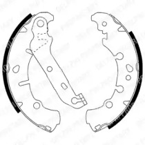 Тормозная колодка / накладка DELPHI для MAZDA 2 (DY) 1.4