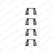 Дисковой тормозной механизм DELPHI для SUBARU LEONE II 1800 4WD