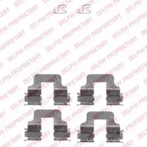 Дисковой тормозной механизм DELPHI для ALFA ROMEO 164 (164_) 3.0 24V Q4 (164.K1M, 164.K1C)