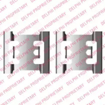 Дисковой тормозной механизм DELPHI для NISSAN INTERSTAR Фургон (X70) dCi 140
