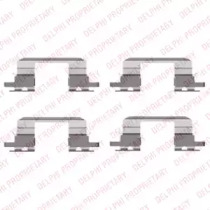 Дисковой тормозной механизм DELPHI для SUBARU IMPREZA седан (GD) 2.0 i AWD