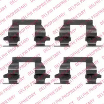 Дисковой тормозной механизм DELPHI для NISSAN 350 Z купе (Z33) 3.5