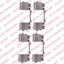 Дисковой тормозной механизм DELPHI для PEUGEOT BOXER c бортовой платформой/ходовая часть 2.2 HDi 110