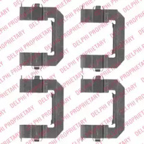 Дисковой тормозной механизм DELPHI для CHEVROLET CAPTIVA (C100, C140) 2.2 D 4WD
