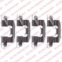 Дисковой тормозной механизм DELPHI для NISSAN NP300 NAVARA (D40) 2.5 dCi 4WD
