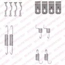 Барабанный тормозной механизм DELPHI для HONDA LEGEND III (KA) 3.5 i 24V (KA9)