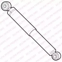 Амортизатор DELPHI для FORD TRANSIT Фургон (V_ _) 2.4 D (VVS)