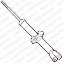 Подвеска / амортизация DELPHI для MITSUBISHI GALANT V (E5_A, E7_A, E8_A) 2.0 GLSTD (E57A)