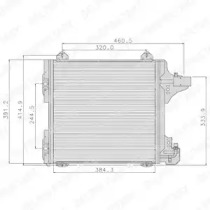 Конденсатор DELPHI для RENAULT CLIO I (B/C57_, 5/357_) 1.4