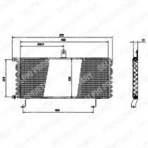 Кондиционер DELPHI для PEUGEOT 205 I (741A/C) 1.9 GTI