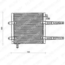 Конденсатор DELPHI для VW POLO (6N1) 64 1.9 D