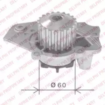 Водяной насос / прокладка DELPHI для PEUGEOT 205 I (741A/C) 1.7 Diesel