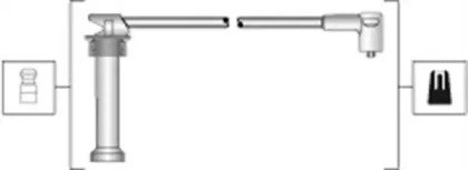 Свечной кабель / соединительные элементы MAGNETI MARELLI для FORD MONDEO III Turnier (BWY) 1.8 16V