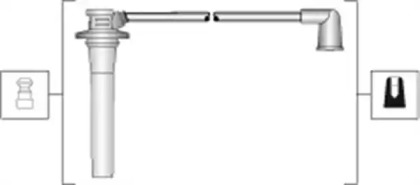 Свечной кабель / соединительные элементы MAGNETI MARELLI для MAZDA 323 S VI (BJ) 1.9 16V