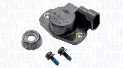 Дроссельная заслонка MAGNETI MARELLI для PEUGEOT 106 I (1A, 1C) 1.6