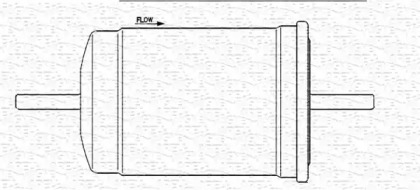Топливный фильтр/ корпус MAGNETI MARELLI для FORD ORION III (GAL) 1.6 i