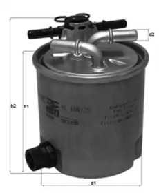 Топливный фильтр/ корпус MAGNETI MARELLI для DACIA LOGAN EXPRESS (FS_) 1.5 dCi (FS0K)