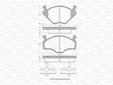 Запчасти для ТО MAGNETI MARELLI для VW POLO (6N1) 64 1.9 D