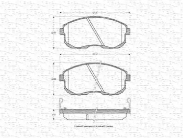 Дисковой тормозной механизм MAGNETI MARELLI для NISSAN MAXIMA / MAXIMA QX IV Station Wagon (A32) 2.0 QX