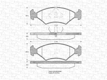 Запчасти для ТО MAGNETI MARELLI для FORD FIESTA III (GFJ) 1.6
