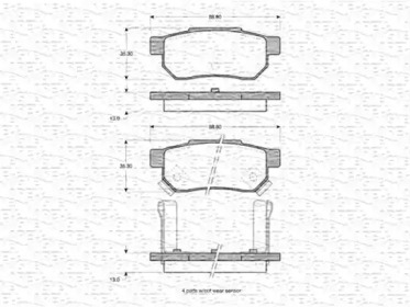 Запчасти для ТО MAGNETI MARELLI для HONDA CIVIC VI Fastback (MA, MB) 1.5 i Vtec-E (MA9)