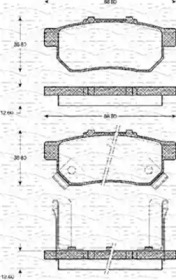 Запчасти для ТО MAGNETI MARELLI для HONDA CIVIC V седан (EG, EH) 1.6 VTi (EG9)