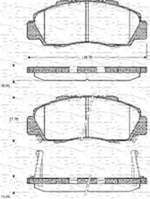 Запчасти для ТО MAGNETI MARELLI для HONDA PRELUDE V (BB_) 2.2 16V (BB6, BB8)