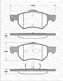 Запчасти для ТО MAGNETI MARELLI для DODGE CARAVAN (RG_) 3.3 AWD