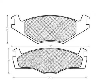 Дисковой тормозной механизм MAGNETI MARELLI для VW SCIROCCO (53) 1.6