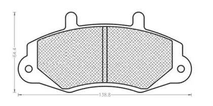 Дисковой тормозной механизм MAGNETI MARELLI для FORD TRANSIT Фургон (E_ _) 2.0 i (EAL, EAS)