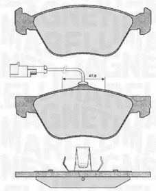 Дисковой тормозной механизм MAGNETI MARELLI для ALFA ROMEO 146 (930_) 2.0 16V Quadrifoglio (930.B5)