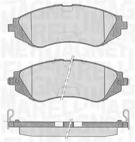 Тормозные колодки MAGNETI MARELLI для CHEVROLET NUBIRA седан 2.0 D