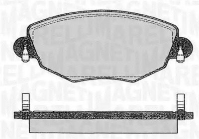Дисковой тормозной механизм MAGNETI MARELLI для JAGUAR X-TYPE Estate (X400) 2.0 D