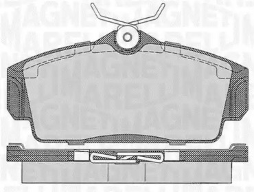 Дисковой тормозной механизм MAGNETI MARELLI для NISSAN PRIMERA Traveller (WP11) 2.0 TD