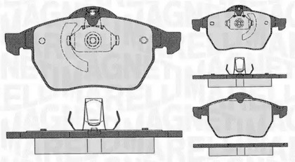 Дисковой тормозной механизм MAGNETI MARELLI для SAAB 900 II Кабриолет 2.5 -24 V6