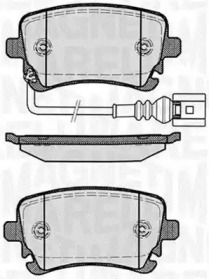 Дисковой тормозной механизм MAGNETI MARELLI для VW MULTIVAN V (7HM, 7HN, 7HF, 7EF, 7EM, 7EN) 1.9 TDI