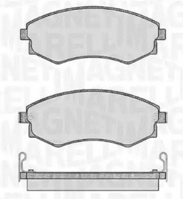 Дисковой тормозной механизм MAGNETI MARELLI для DAEWOO REXTON (GAB_) 2.9 TD