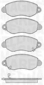 Тормозные колодки MAGNETI MARELLI для FORD TRANSIT c бортовой платформой/ходовая часть (FM_ _, FN_ _) 2.0 DI (F_E_, F_F_)