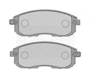 Тормозные колодки MAGNETI MARELLI для NISSAN JUKE (F15) 1.6 DIG-T 4x4