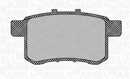 Тормозные колодки MAGNETI MARELLI для HONDA ACCORD VIII универсал (CW) 2.2 i-DTEC (CW3)