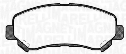 Дисковой тормозной механизм MAGNETI MARELLI для NISSAN QASHQAI II (J11, J11_) 1.6 dCi ALL MODE 4x4-i