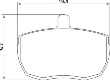 Дисковой тормозной механизм MAGNETI MARELLI для FORD TRANSIT Фургон (V_ _) 2.4 D (VVS)