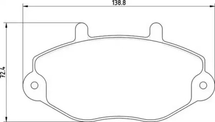 Дисковой тормозной механизм MAGNETI MARELLI для FORD TRANSIT Фургон (E_ _) 2.0 i (EAL, EAS)
