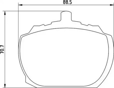 Дисковой тормозной механизм MAGNETI MARELLI для FORD TRANSIT Фургон (V_ _) 2.4 D (VVS)