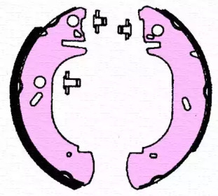 Барабанный тормозной механизм MAGNETI MARELLI для FORD TRANSIT автобус (E_ _) 2.5 TD (ECL, EDS, EDL, EGL, ESS, EUS)