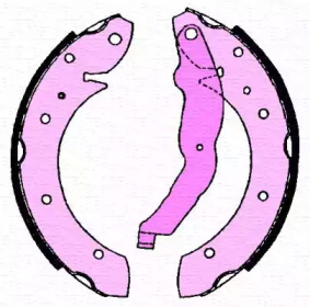 Барабанный тормозной механизм MAGNETI MARELLI для BMW 3 Compact (E36) 318 tds