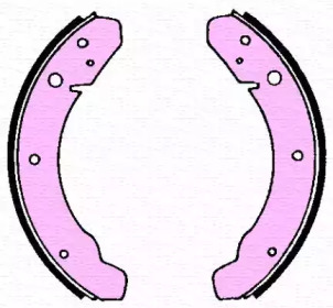 Барабанный тормозной механизм MAGNETI MARELLI для PORSCHE 944 2.5 S