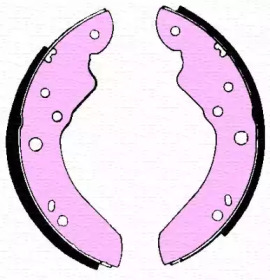 Тормозная колодка / накладка MAGNETI MARELLI для FORD TRANSIT автобус (V_ _) 2.4 D (VAS, VBL, VIL, VUL, VZS)