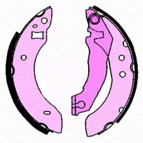 Тормозная колодка / накладка MAGNETI MARELLI для FORD ESCORT III (GAA) 1.6 D